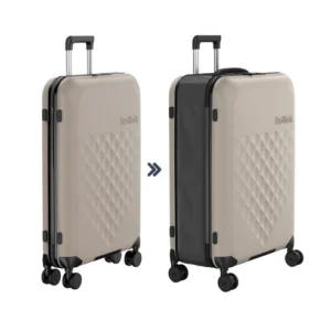 Rollink Flex 360° Spinner Collapsible 4-Wheel Large Checked Luggage